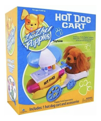 Zhu Zhu Puppies Hoy Dog Cart (no Incluye Hamnster)