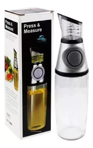 Dispensador De Aceite Y Vinagre Botella Vidrio 500ml Cocina