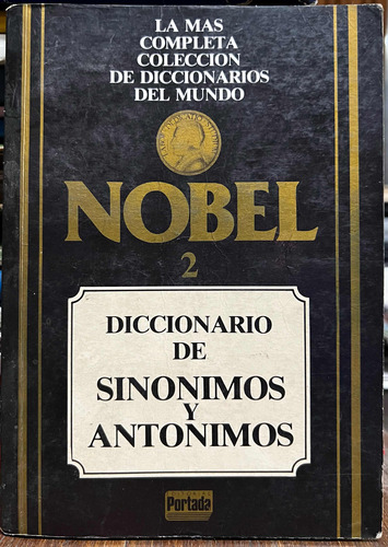 Nobel 2 Diccionario De Sinónimos Y Antonimos