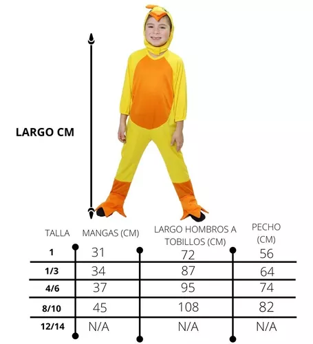 Disfraz de Pollito Amarillo para bebé