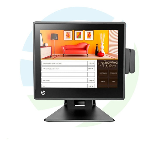 Monitor Hp Tactil 17  Lector Lateral Tdc Clase A Touch Pos