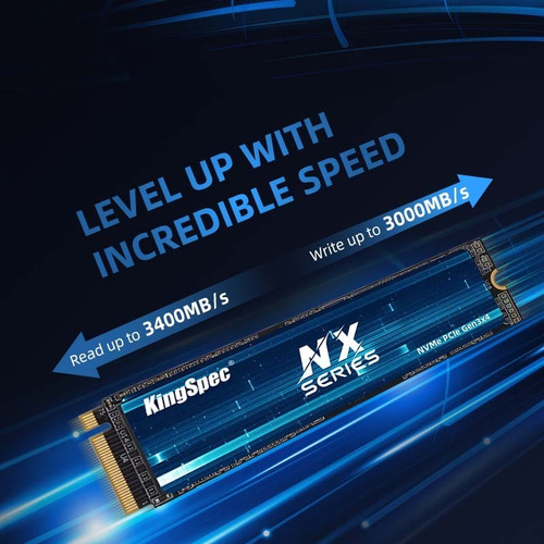 Disco Sólido Ssd Interno Nvme Kingspec Nx-256 2280 256gb