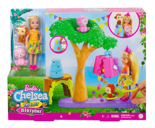 Barbie Dreamhouse Adventures Chelsea Fiesta En La Selva Mat