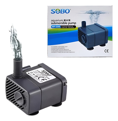 Bomba Submersa Wp-3200 Sobo 300 Litros/hora 