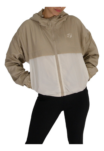 Campera Topper Jacket Roy Wmn Urb Mujer Gris On Sports