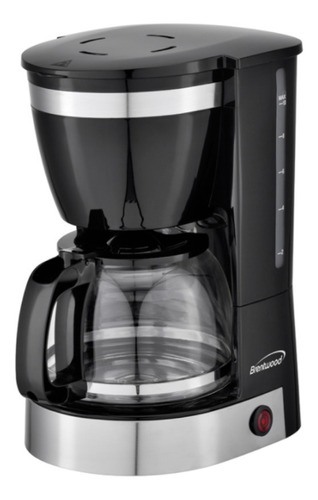 Cafetera Brentwood Appliances TS-215 semi automática negra de goteo