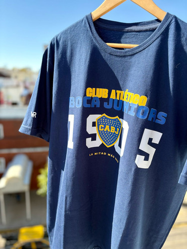 Remera Boca Juniors Identidad Historia Estampada Regalo