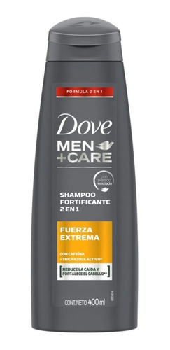 Shampoo Fortificante 3 En 1 Sport Active Fresh Dove 400ml  