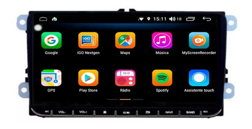 Stereo Multimedia Android Volkswagen New Beetle 2012/2019
