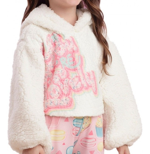 Imagem 3 de 4 de Conjunto Infantil Inverno Rosa Mon Sucré Sweet Lhama 20210