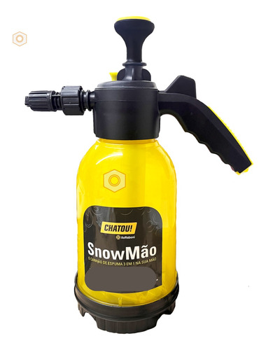 Snow Foam Pulverizador Manual 3 Em 1 Agua, Químicos E Espuma