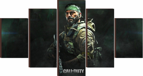 Cuadros Murales Polípticos Call Of Duty  60  X 100 