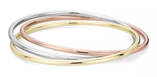 Pulsera Hombre Mujer Oro 18k Esclavas Pulseras Selladas Gtia