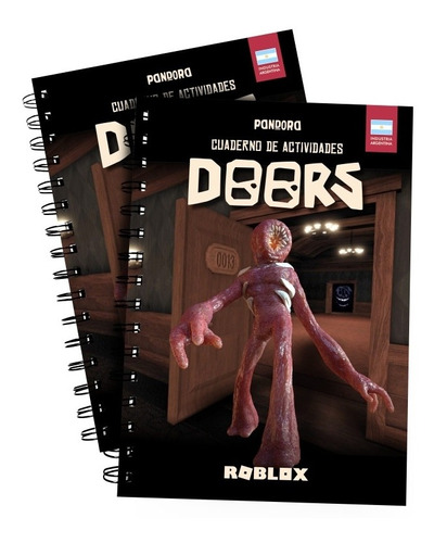 Cuaderno Doors De Actividades Y Colorear Roblox