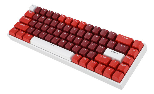 Teclado Mecánico Con Cable De 68 Teclas, 60 Por Ciento De Te