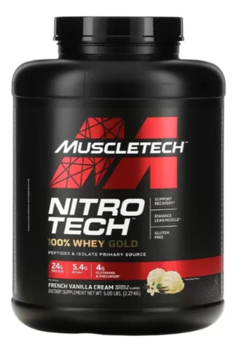 Nitro Tech 100% Whey Gold 5 Lb