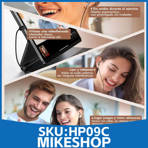 Auriculares Tipo-c Con Mic Compatible Para Iphone 15 16 S25 Dorado