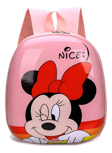 Mochila Disney 3d Tapa Dura De Minnie