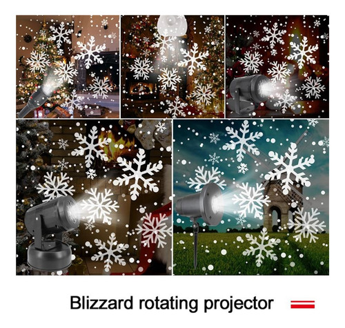 Led Al Aire Libre Impermeable Led Navidad Copo De Nieve