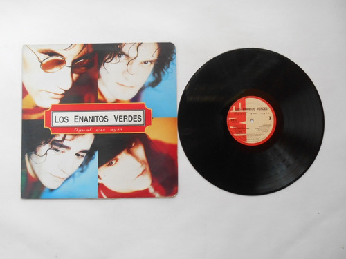 Lp Vinilo Los Enanitos Verdes Igual Que Ayer Colombia  1993