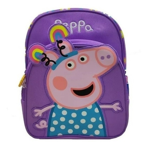 Mochila 12'' Peppa Pig Neoprene Lila (3903)