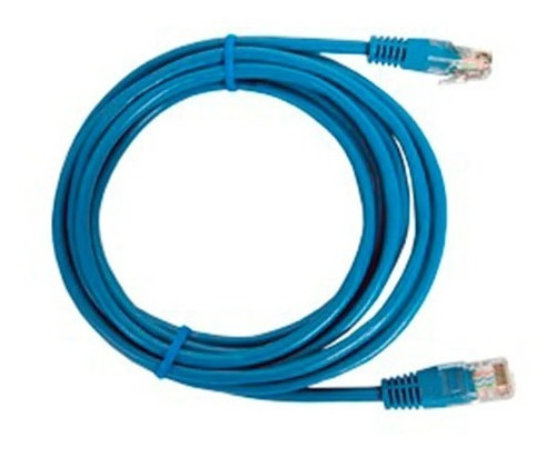 Patch Cord Cable Parcheo Red Utp Cat 6 0.5 Mts  Azul