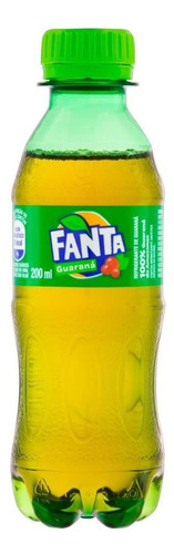 Pack Refrigerante Fanta Guaraná Garrafa 200ml 12 Unidades