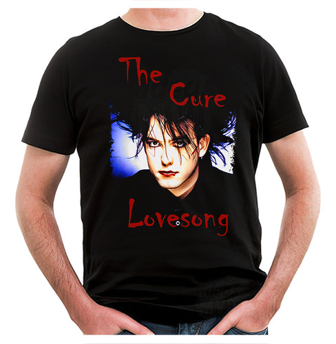 Remera The Cure Love Song (negra:) Ideas Mvd
