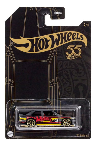 Hot Wheels '92 Bmw M3, 55th Anniversary