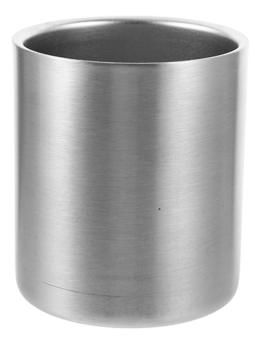 Vaso Plateado De Acero Inoxidable De 300 Ml Para Home Party