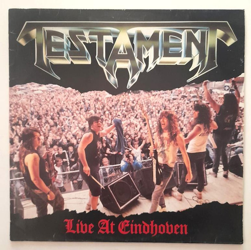 Testament Live At Eindhoven Lp Vinilo Alema 87 Hh