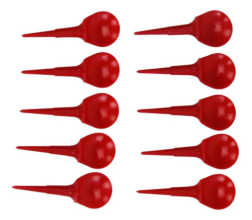 10 X 10 Piezas De Plástico Novedad Anti-slice Tees Para