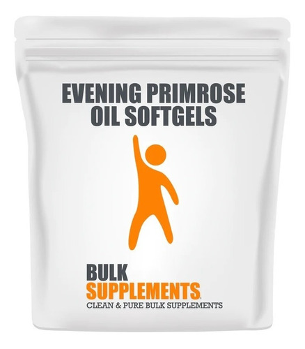 Bulk Supplements | Evening Primrose | 1300mg | 300 Softgels