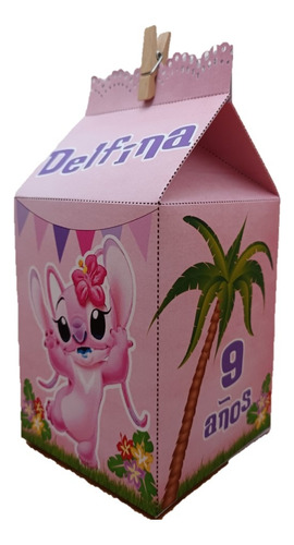 Cajitas Modelo Milkbox Para Sorpresitas