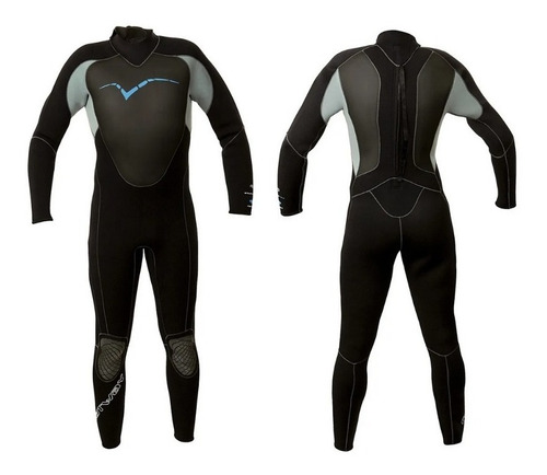 Traje Neoprene 4/3mm Largo Frio Extremo Natway Paneles 