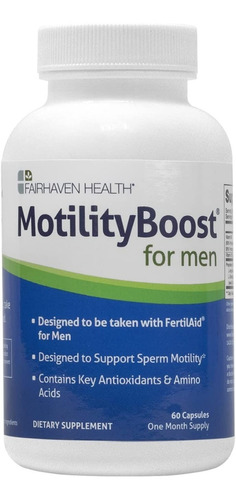 Fairhaven Health | Motilityboost Male Fertility | 60 Capsule