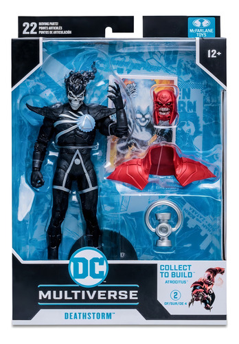 Dc Multiverse Deathstorm Blackest Night Mcfarlane