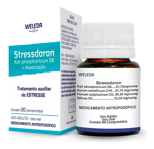 Stressdoron Weleda 80 Comprimidos