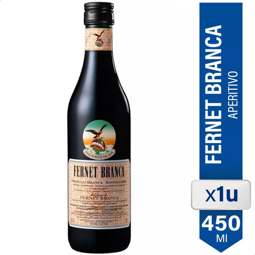 Fernet Branca Fratelli Aperitivo Bebidas - 01almacen 