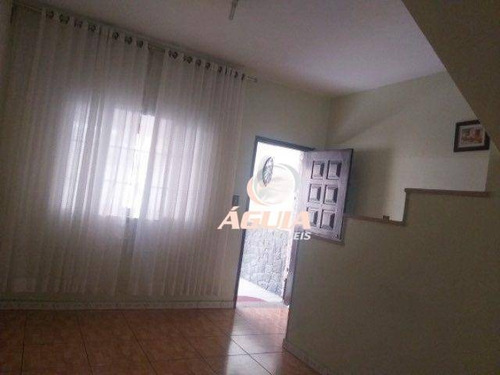 Imagem 3 de 19 de Sobrado À Venda, 112 M² Por R$ 329.000,00 - Vila Alzira - Santo André/sp - So1593