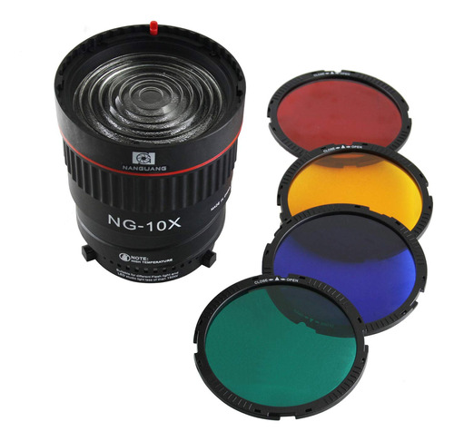 Exmax Ex-10 Led Studio Auto-enfoque Lente Luz Estudio Focus