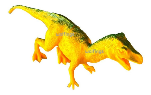 Imagen 9 de 10 de 6 Dinosaurios De Goma Chifle Juguete Para El Agua Baño Bebes