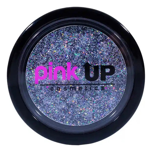 Pink Up, Glitter Compacto, Alta Adherencia, Textura Suave Sombra Hologram