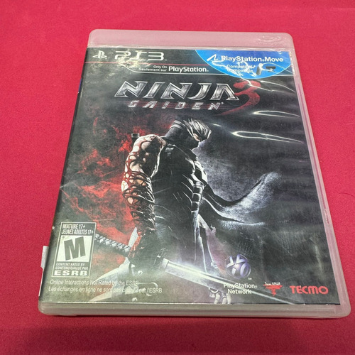 Ninja Gaiden 3 Play Station 3 Ps3 Original