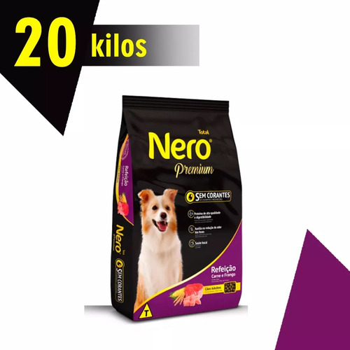 Comida Nero Perro Adulto 20 K+2k Gratis+envio Gratis