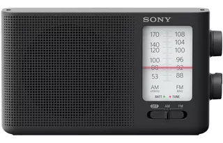 Radio Portatil Sony Am / Fm Icf-19 Negro