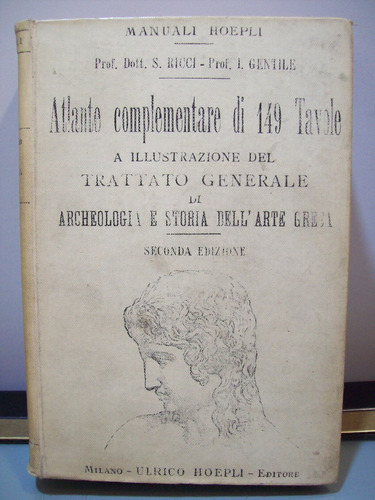 Adp Atlante Complementare Di 149 Tavole Ricci Gentile / 1905