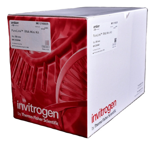 Minikit De Arn Purelink Invitrogen 250 Preps Codigo 12183025