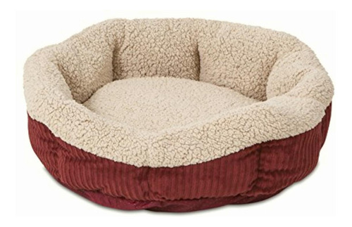 Aspen Pet 80135 Self Warming Cat Bed, 19-inch, Warm Spice