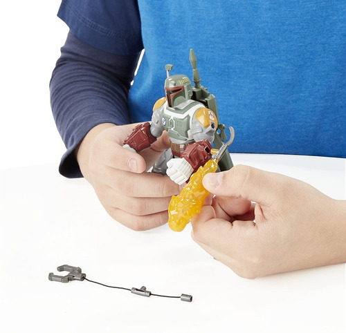 Imagen 6 de 8 de Star Wars Hero Mashers Boba Fett Original Hasbro